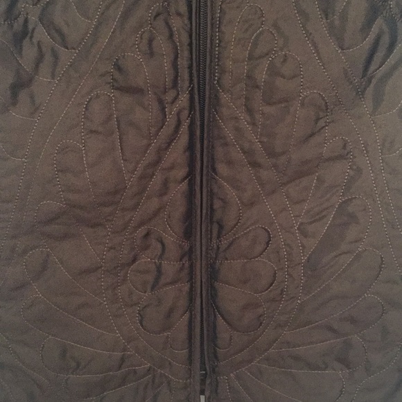 Brown Quilted Vest - Picture 6 of 9
